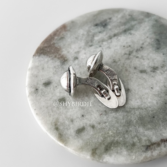 Vintage Niels Erik From .925 Sterling Silver Cufflinks - Picture 4 of 12